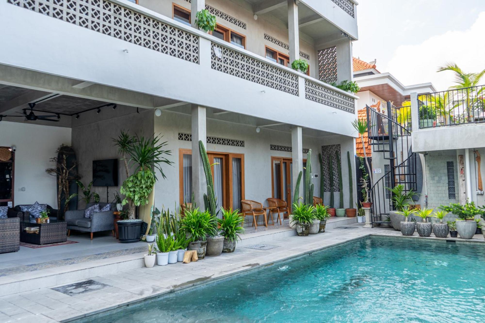 The Breeze Stay And Surf Canggu Exteriér fotografie