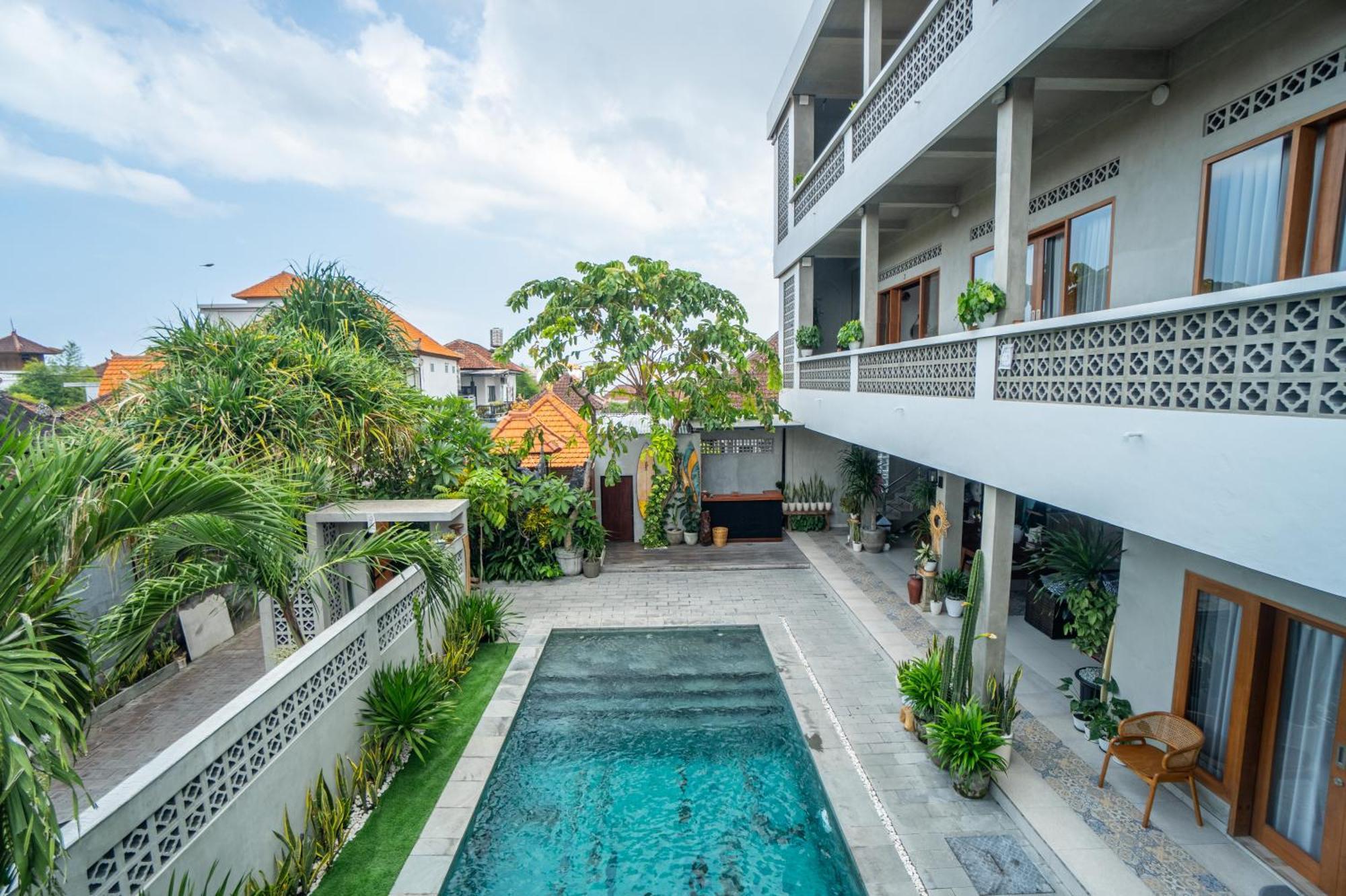 The Breeze Stay And Surf Canggu Exteriér fotografie